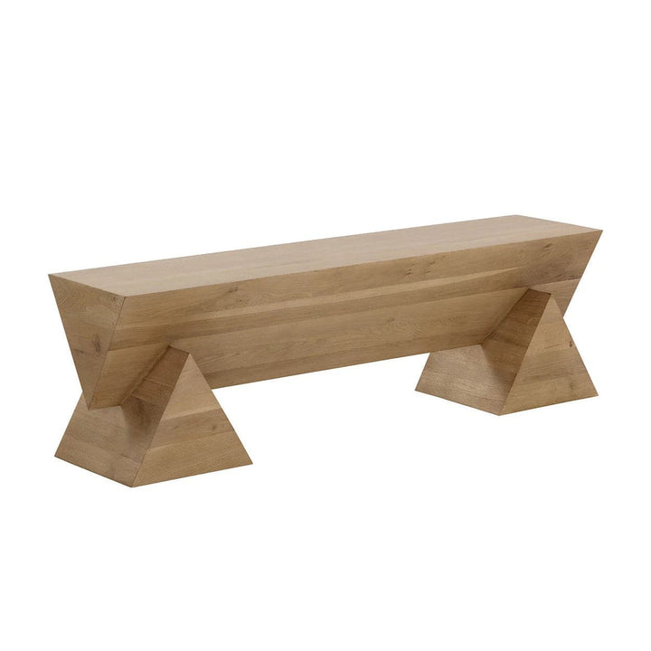 Gregor Bench-Sunpan-SUNPAN-111327-BenchesRustic Oak-6-France and Son