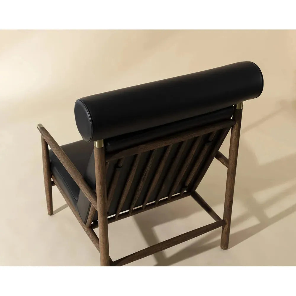 Lounge Chairs Biko Lounge Chair - Black Leather