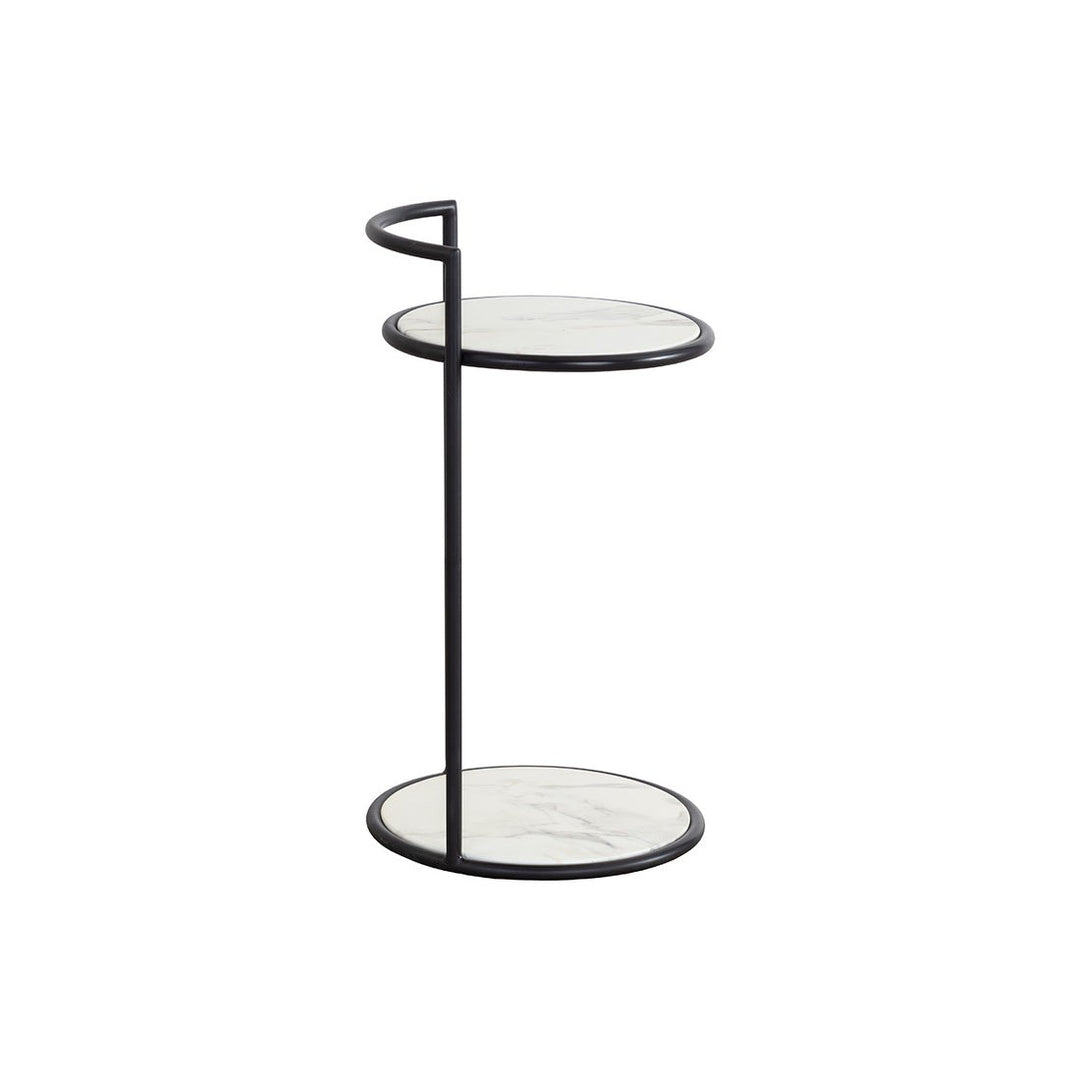 Parga End Table-Sunpan-1-Side TablesBlack-3-France and Son