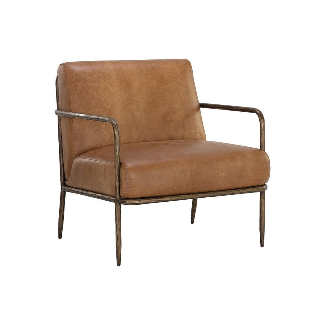 Lathan Lounge Chair-Sunpan-SUNPAN-111358-Lounge ChairsBrown-6-France and Son