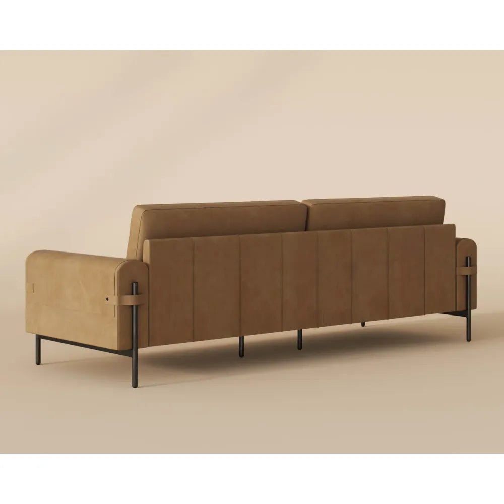 Camus Leather Sofa 100"
