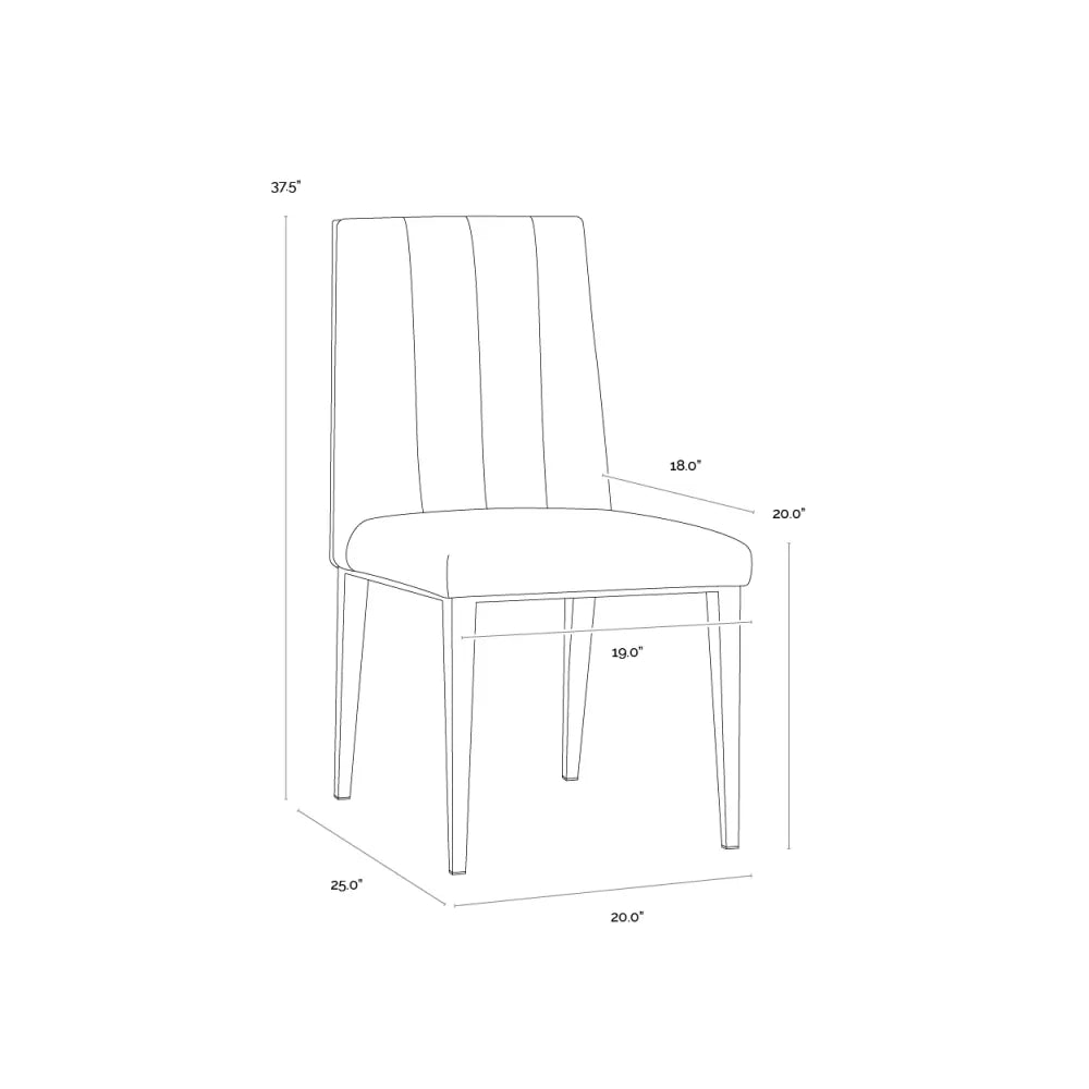 Wilbur Dining Chair - 2pc Min 2pc Increments Required
