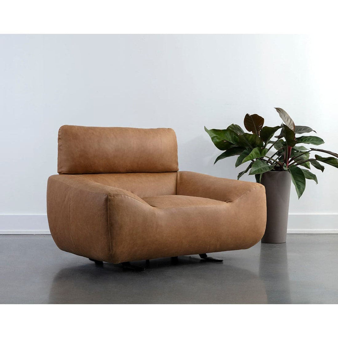 Paget Glider Lounge Chair-Sunpan-SUNPAN-111480-Lounge Chairs-5-France and Son