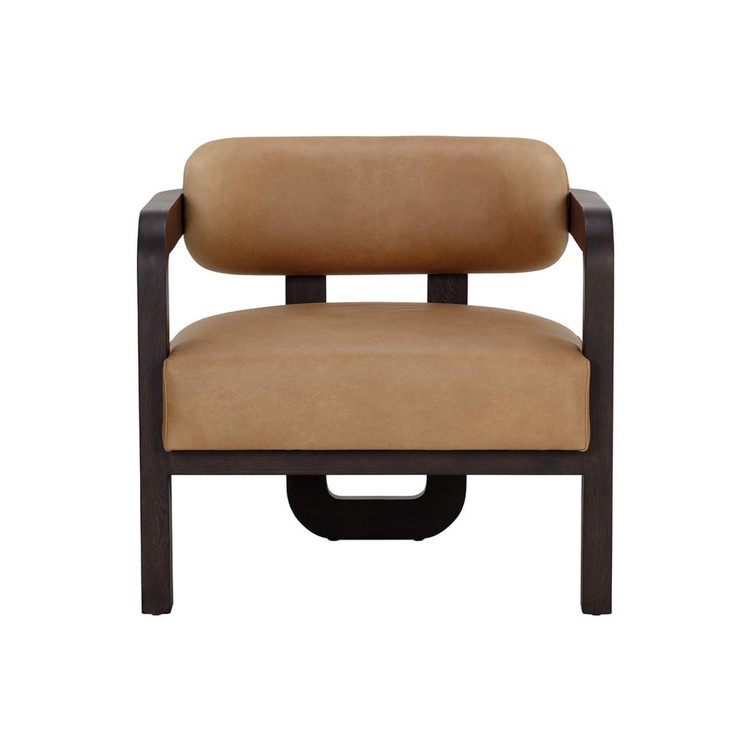 Madrone Lounge Chair - Brown / Rustic Oak-France & Son-SUNPAN-111585-Brown-2-France and Son