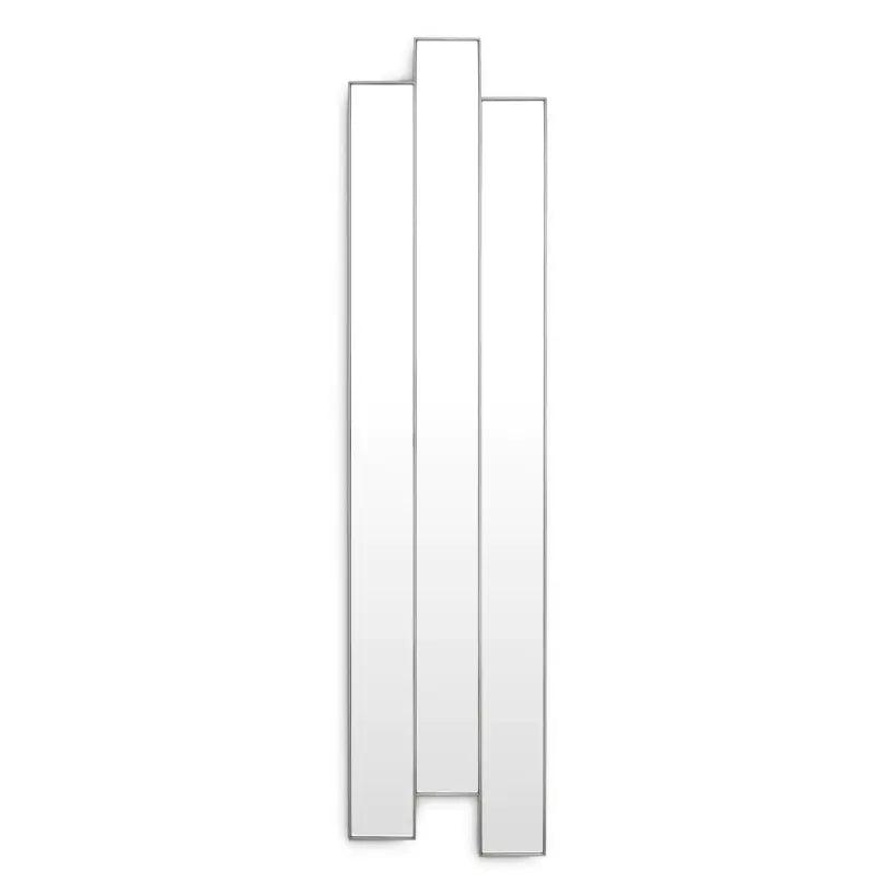 Mirror Novella Brushed Steel Finish - image 1