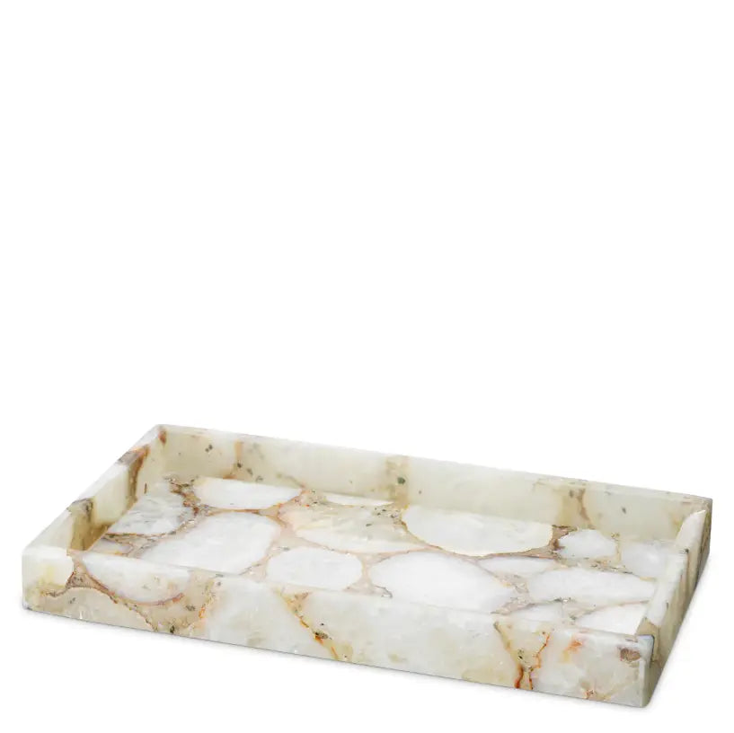 Tray Sonora Rectangular Agate Stone - image 1