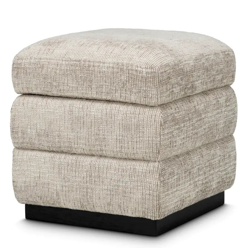 Stool Valmont Creststone Beige Ebony Finish - image 1