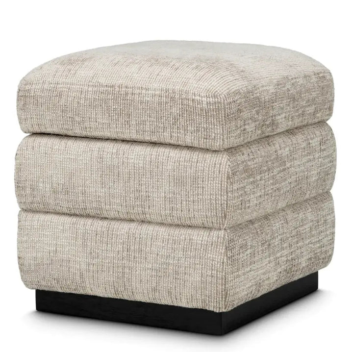 Stool Valmont Creststone Beige Ebony Finish - image 1