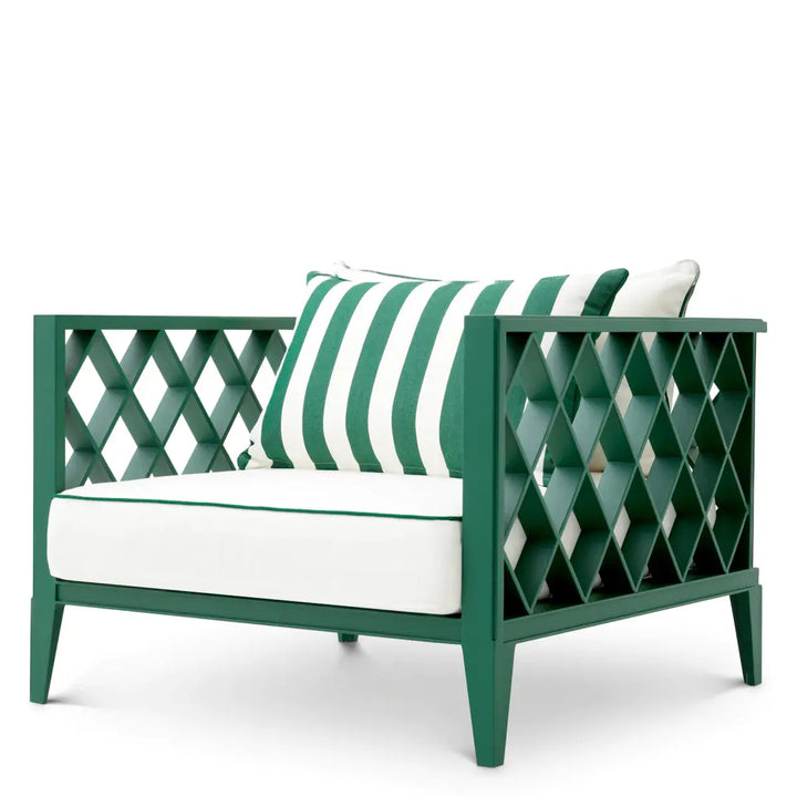 Outdoor Chair Ocean Club Green Blaise Off-White Florent Green - image 1