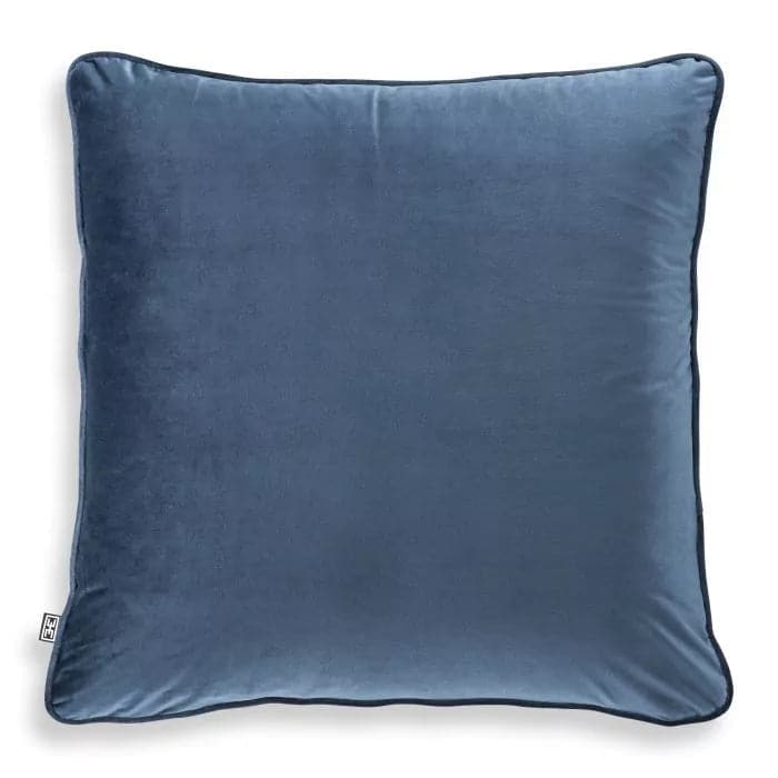 Cushion Roche-Eichholtz-EICHHOLTZ-112030-PillowsRoche Blue Velvet-4-France and Son