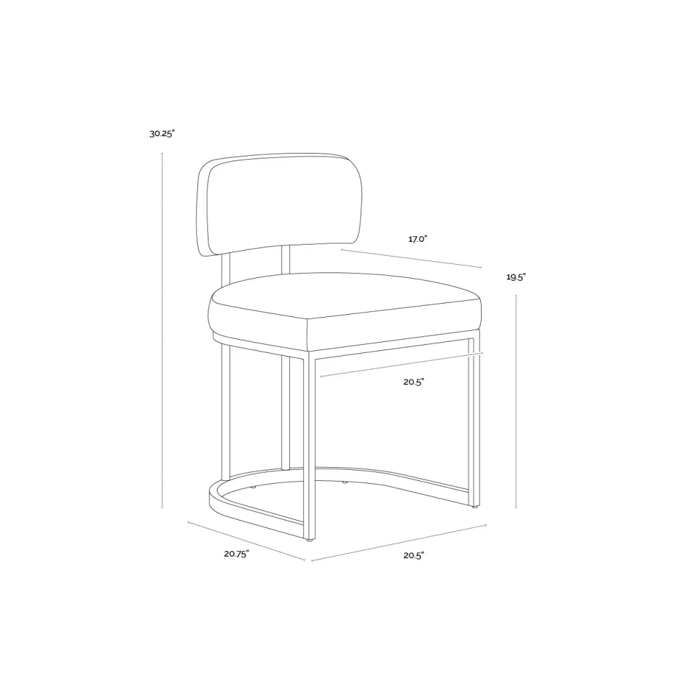 Larissa Dining Chair - Bravo Black / Halton Birch