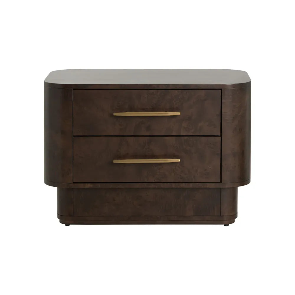 Ezekiel Burl Nightstand