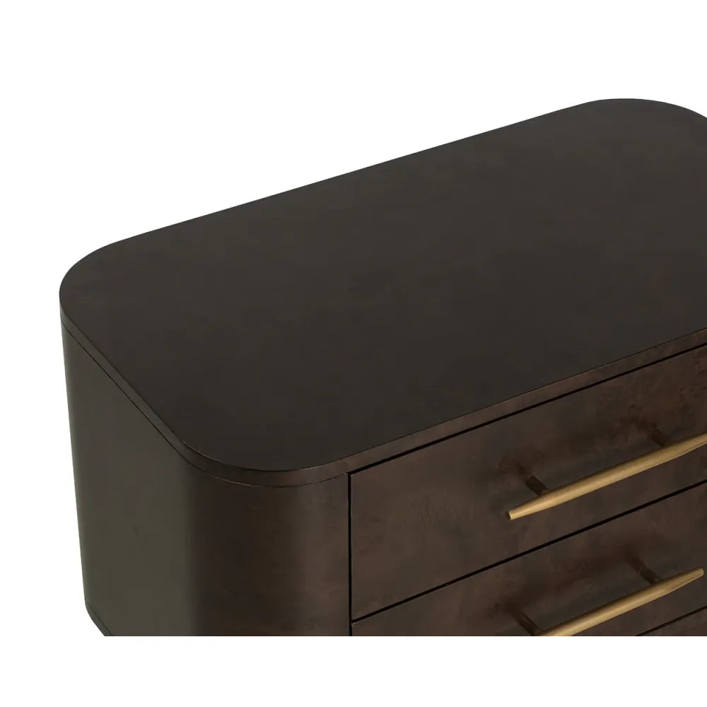 Ezekiel Burl Nightstand