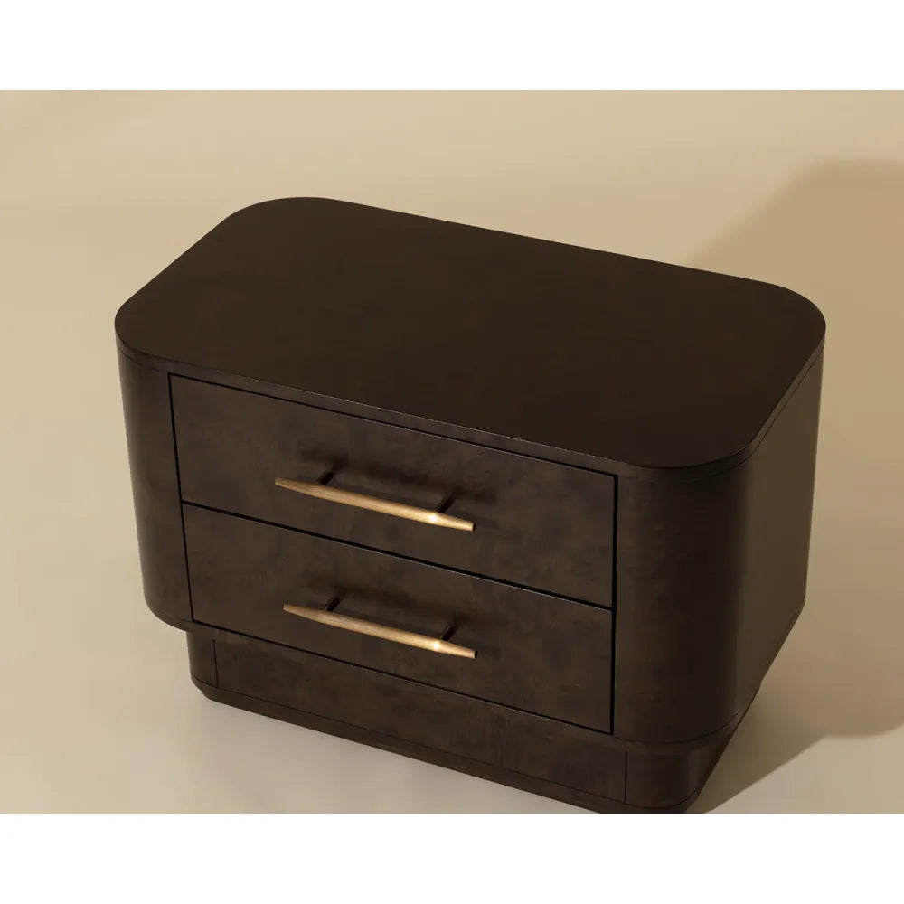 Ezekiel Burl Nightstand