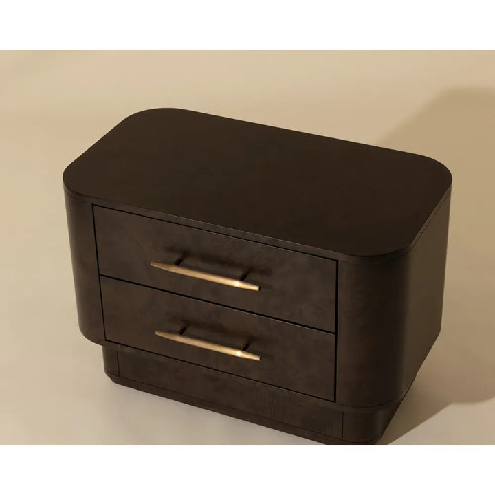 Ezekiel Burl Nightstand
