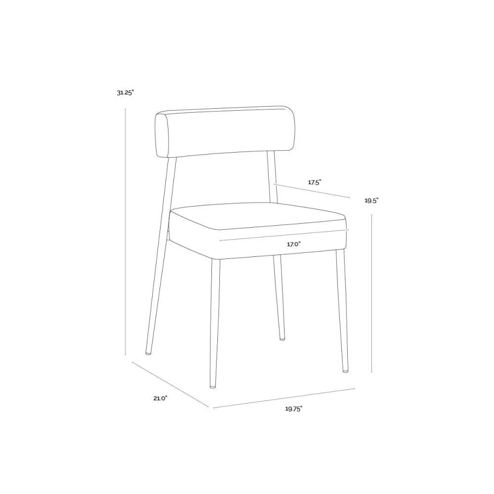 Ashwin Stackable Dining Chair