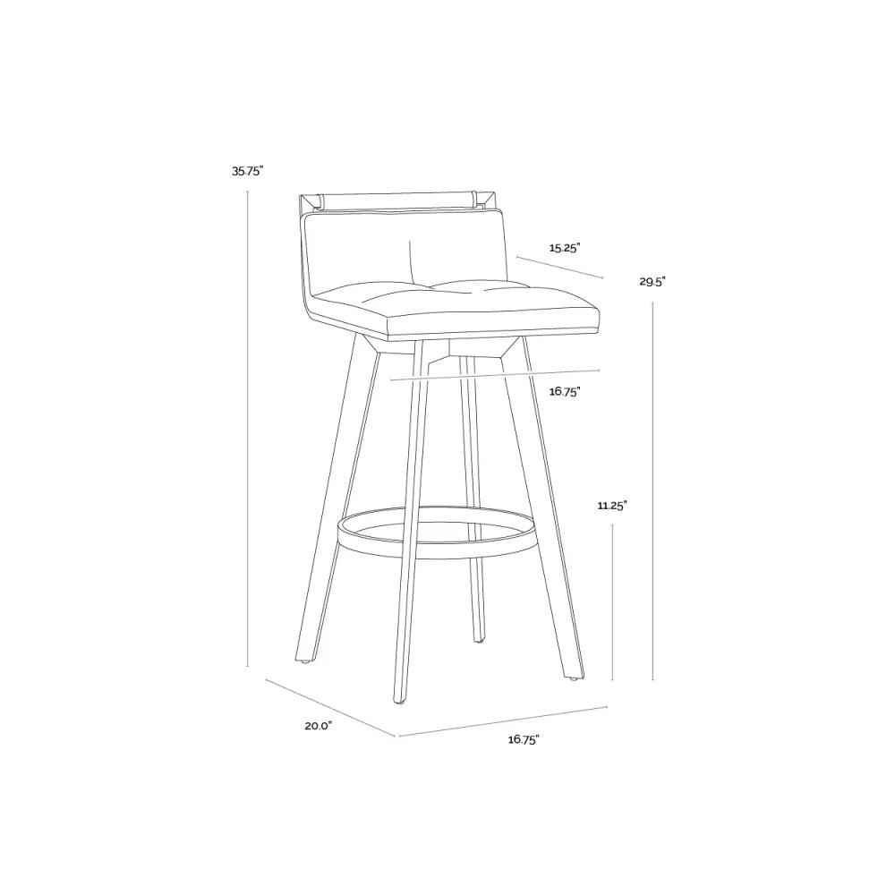 Arizona Swivel Barstool