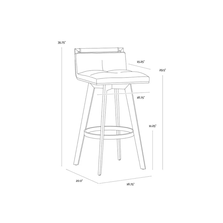 Arizona Swivel Barstool