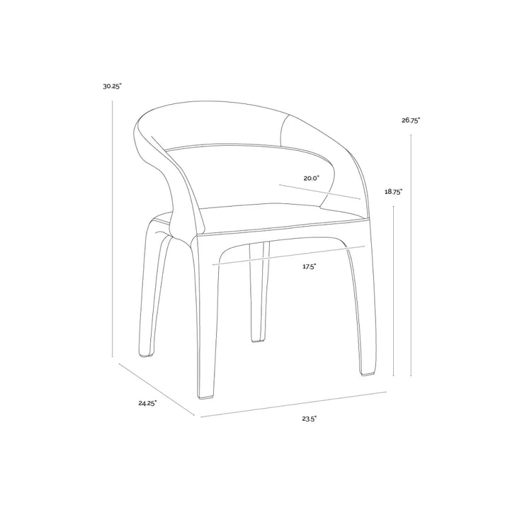 Atika Dining Armchair