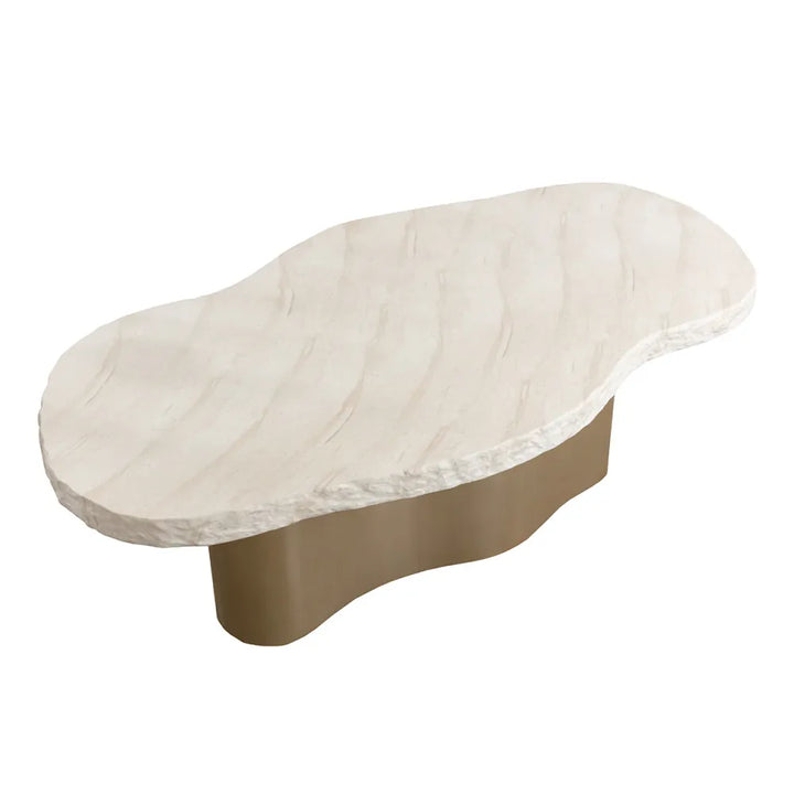 Idris Freeform Oval Dining Table - 86"