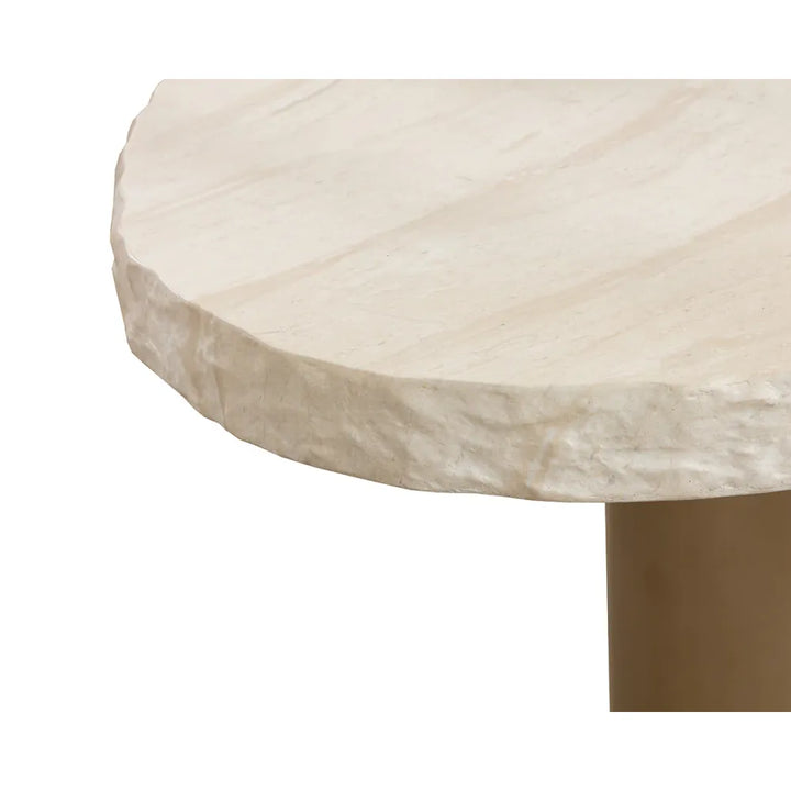 Idris Freeform Oval Dining Table - 86"