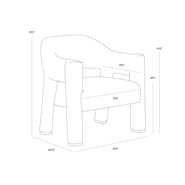 Prisca Lounge Chair