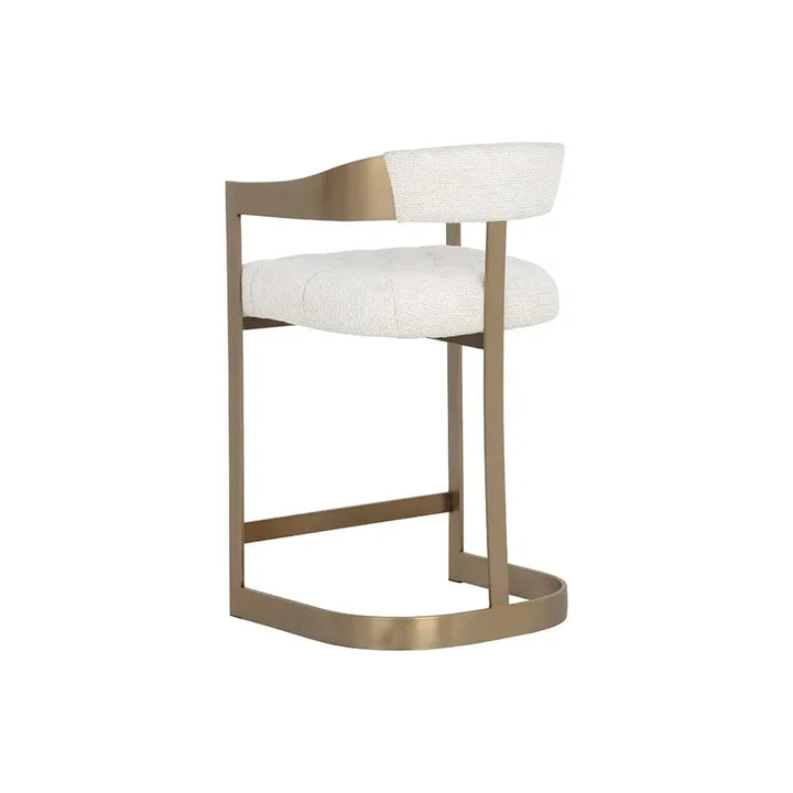 Beaumont Counter Stool - Antique Brass