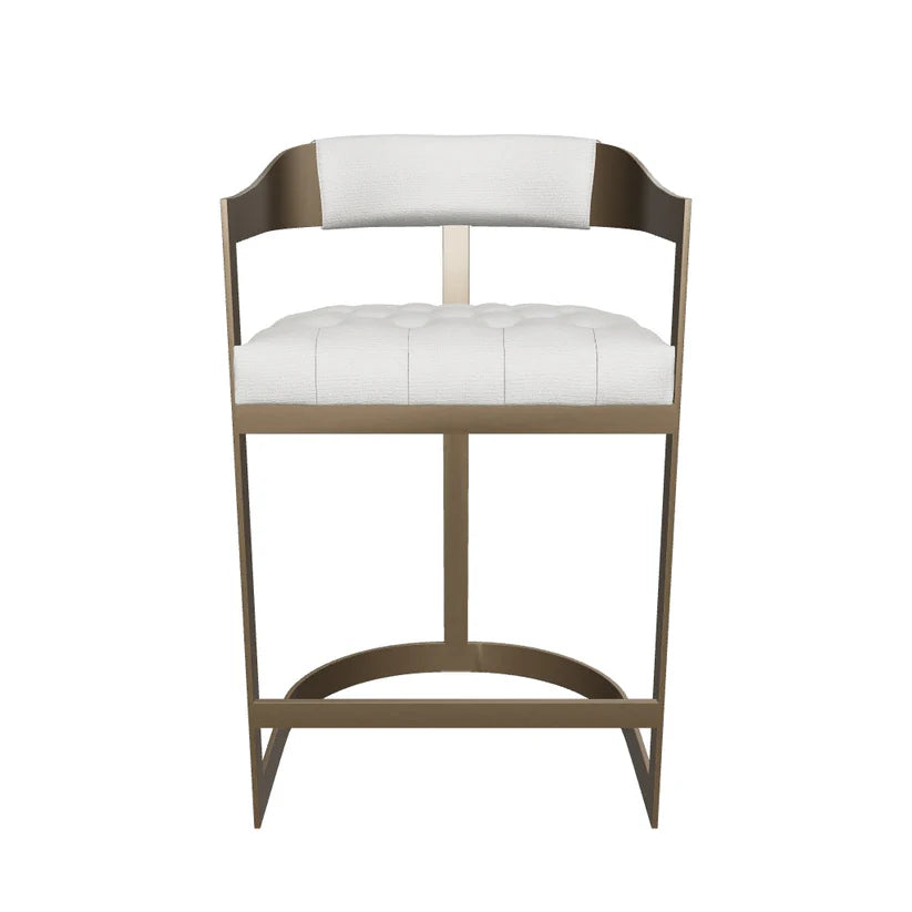 Beaumont Counter Stool - Antique Brass