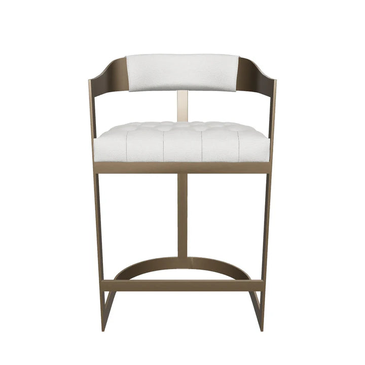 Beaumont Counter Stool - Antique Brass