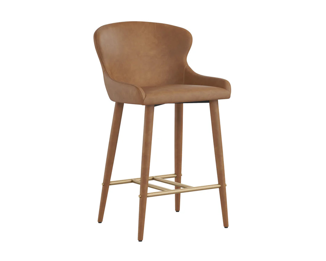 Evora Counter Stool - Milliken Cognac
