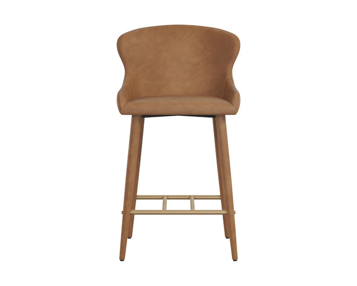 Evora Counter Stool - Milliken Cognac