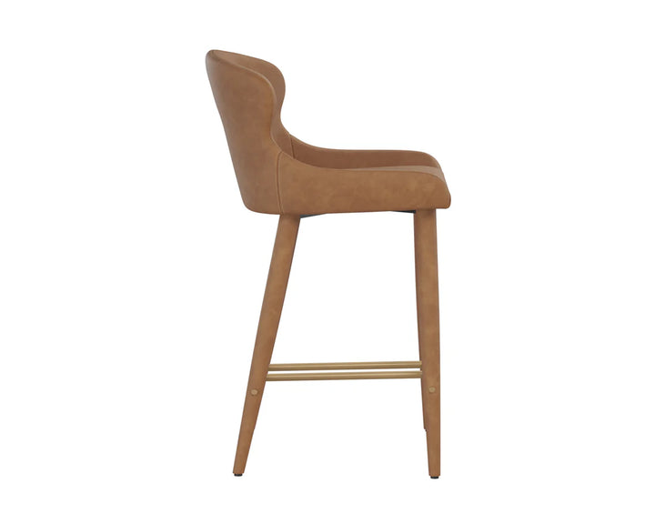 Evora Counter Stool - Milliken Cognac