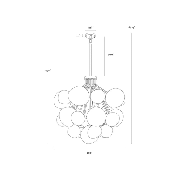 Dionis Chandelier - Round
