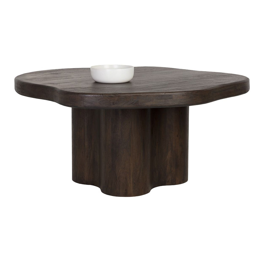 Bellona Dining Table - Heritage Brown - 68.5" - Dark Brown