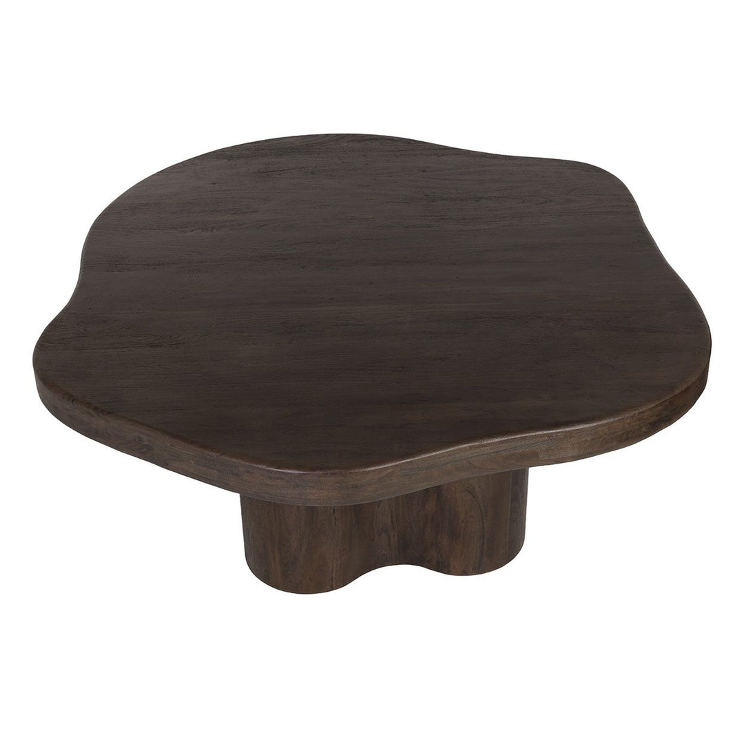 Bellona Dining Table - Heritage Brown - 68.5" - Dark Brown
