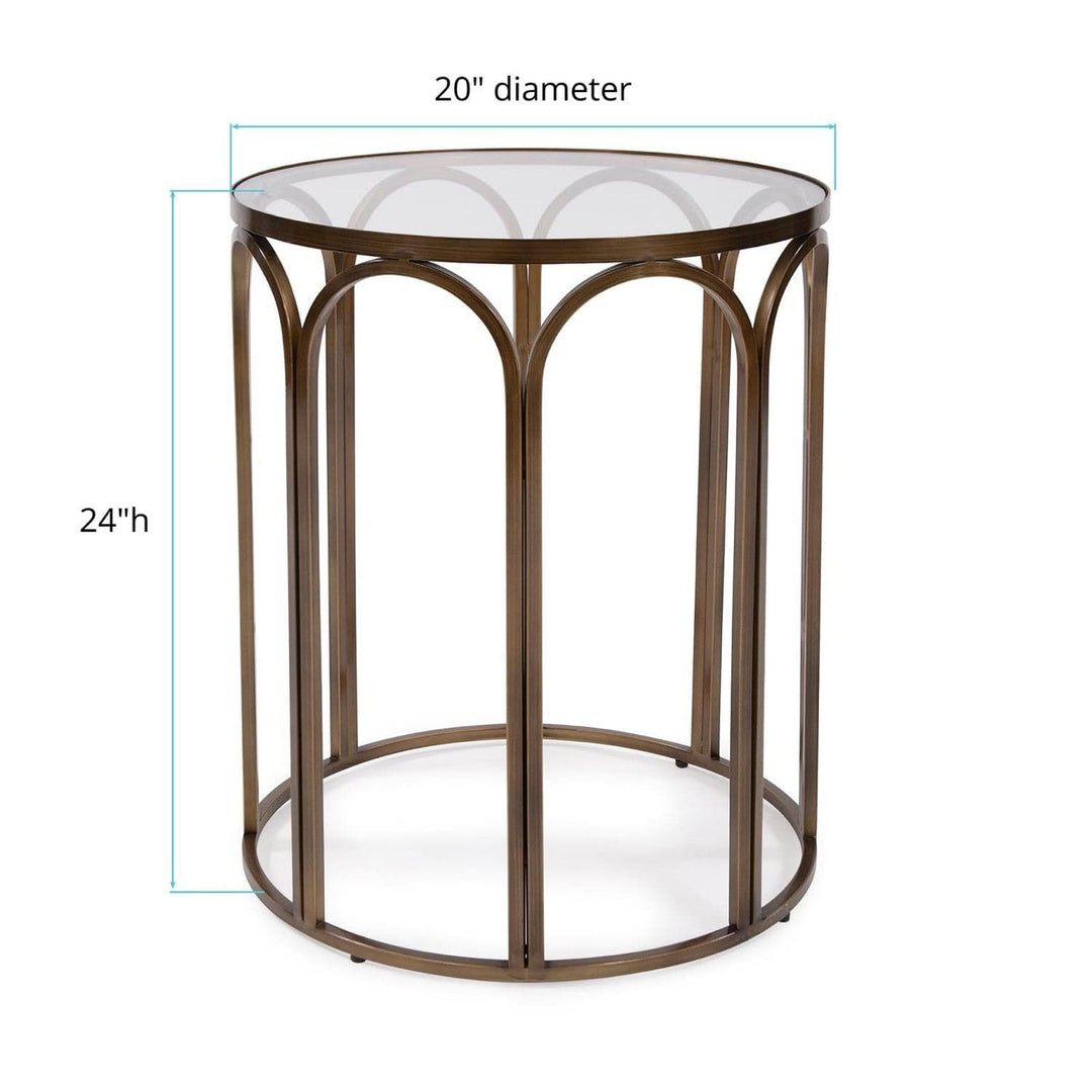 Palladio Side Table-The Howard Elliott Collection-HOWARD-11260-Side Tables-6-France and Son