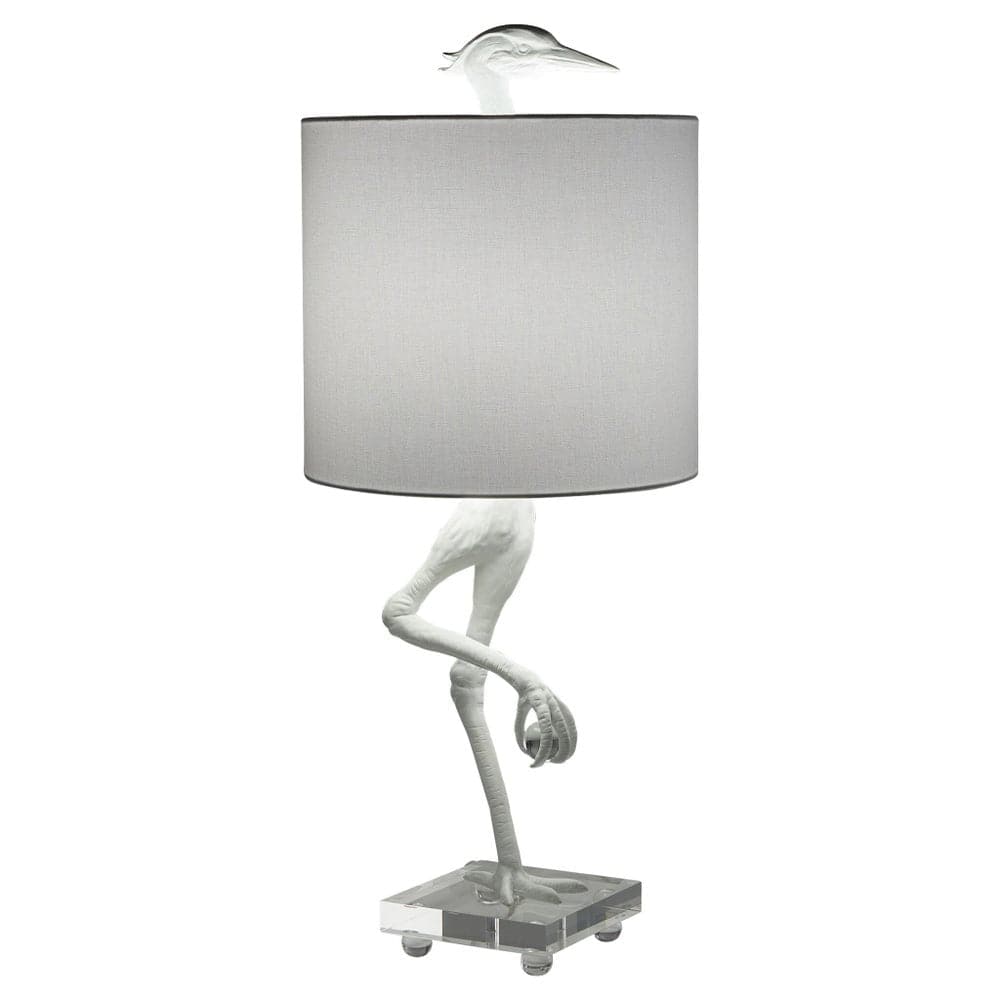 Ibis Table Lamp | White-Cyan Design-CYAN-11460-Table Lamps-3-France and Son