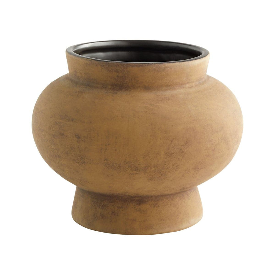 Amphora Bowl - Unglazed Brown-Cyan Design-CYAN-11469-Decorative Objects-1-France and Son
