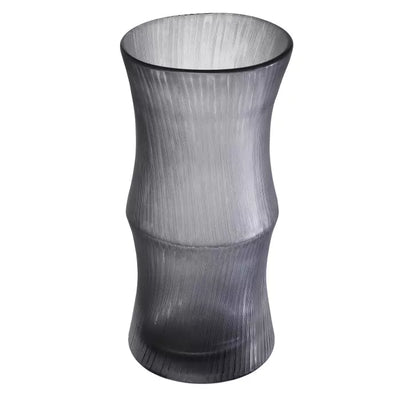 Vase Thiara-Eichholtz-EICHHOLTZ-114913-VasesHand blown glass - grey colour-1-France and Son