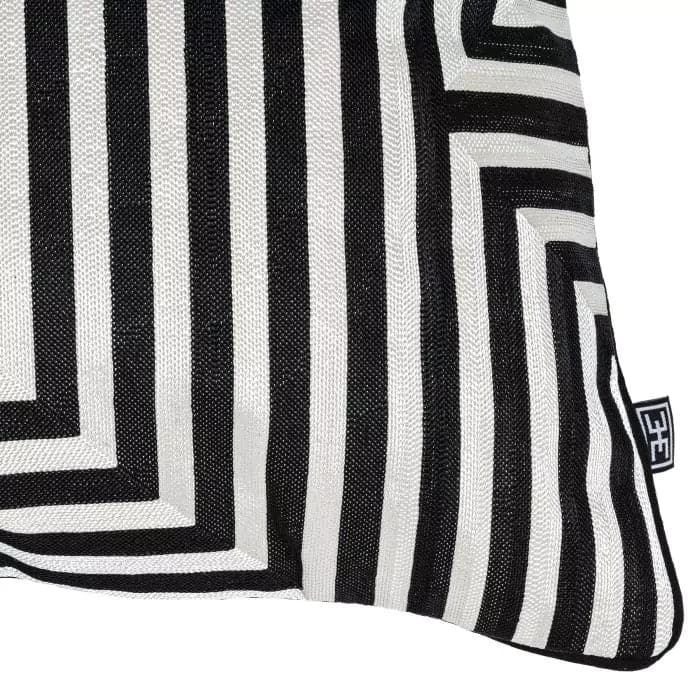 Cushion Spray Rectangular-Eichholtz-EICHHOLTZ-115068-PillowsBlack & white-6-France and Son