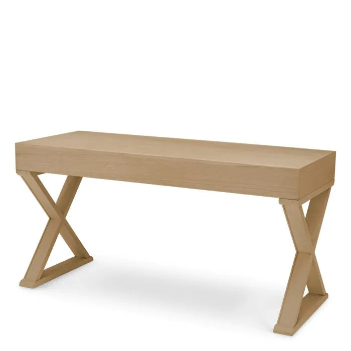 Desk Sardinia natural oak veneer
