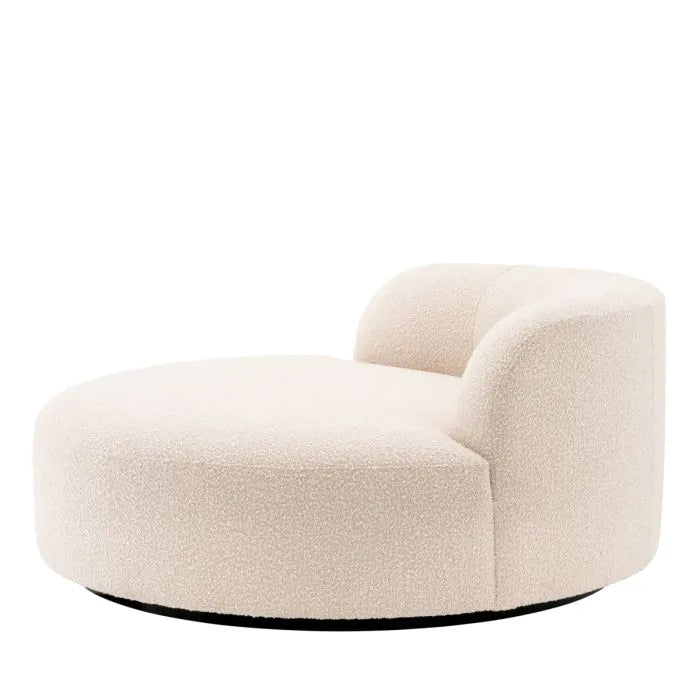 Sofa Björn Round bouclé cream