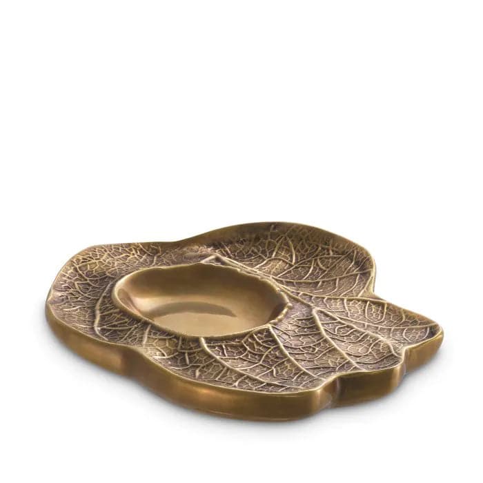 Bowl Clemence vintage brass finish-Eichholtz-EICHHOLTZ-115637-Bowls-3-France and Son