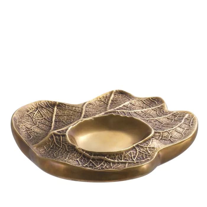 Bowl Clemence vintage brass finish-Eichholtz-EICHHOLTZ-115637-Bowls-2-France and Son