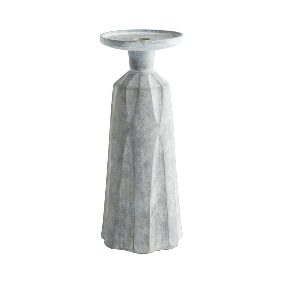 Attalus Candleholder-Cyan Design-CYAN-11564-Candle HoldersLarge-Grey-1-France and Son