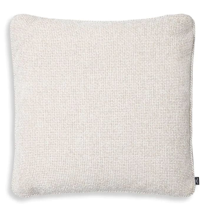 Cushion Lyssa Square-Eichholtz-EICHHOLTZ-115786-PillowsLyssa Off-White-1-France and Son