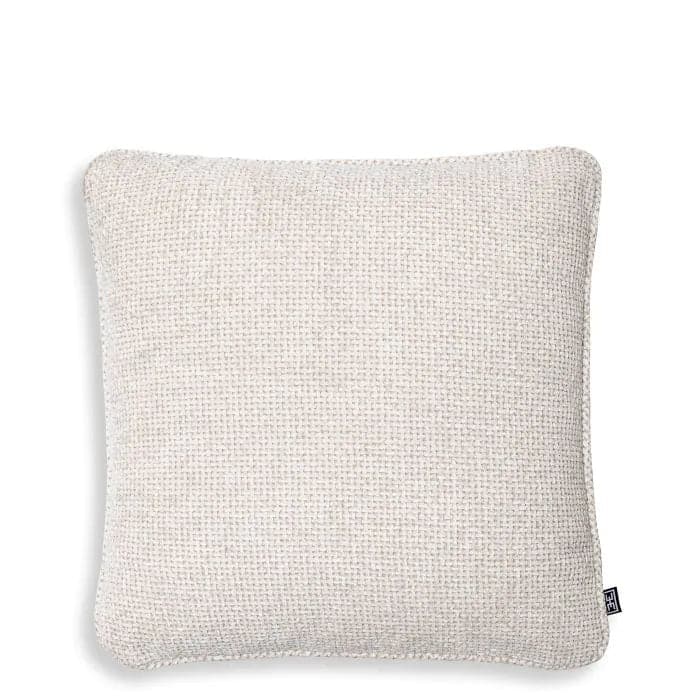 Cushion Lyssa Square-Eichholtz-EICHHOLTZ-115787-PillowsLyssa Off-White-Small-3-France and Son