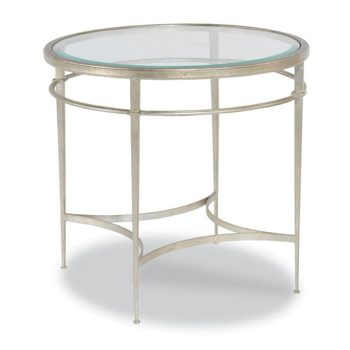 Madeline Side Table-Woodbridge Furniture-WOODB-1158-51-Side TablesSilver Leaf-3-France and Son