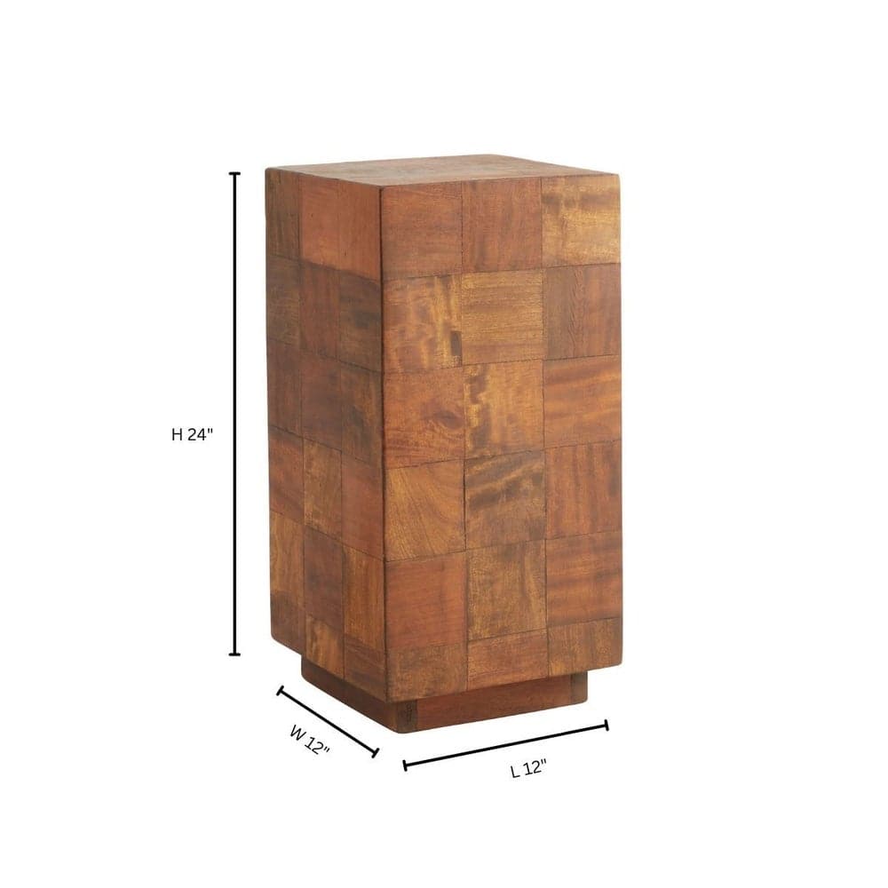 Halma Pedestal-Cyan Design-CYAN-11608-Side TablesLarge-13-France and Son