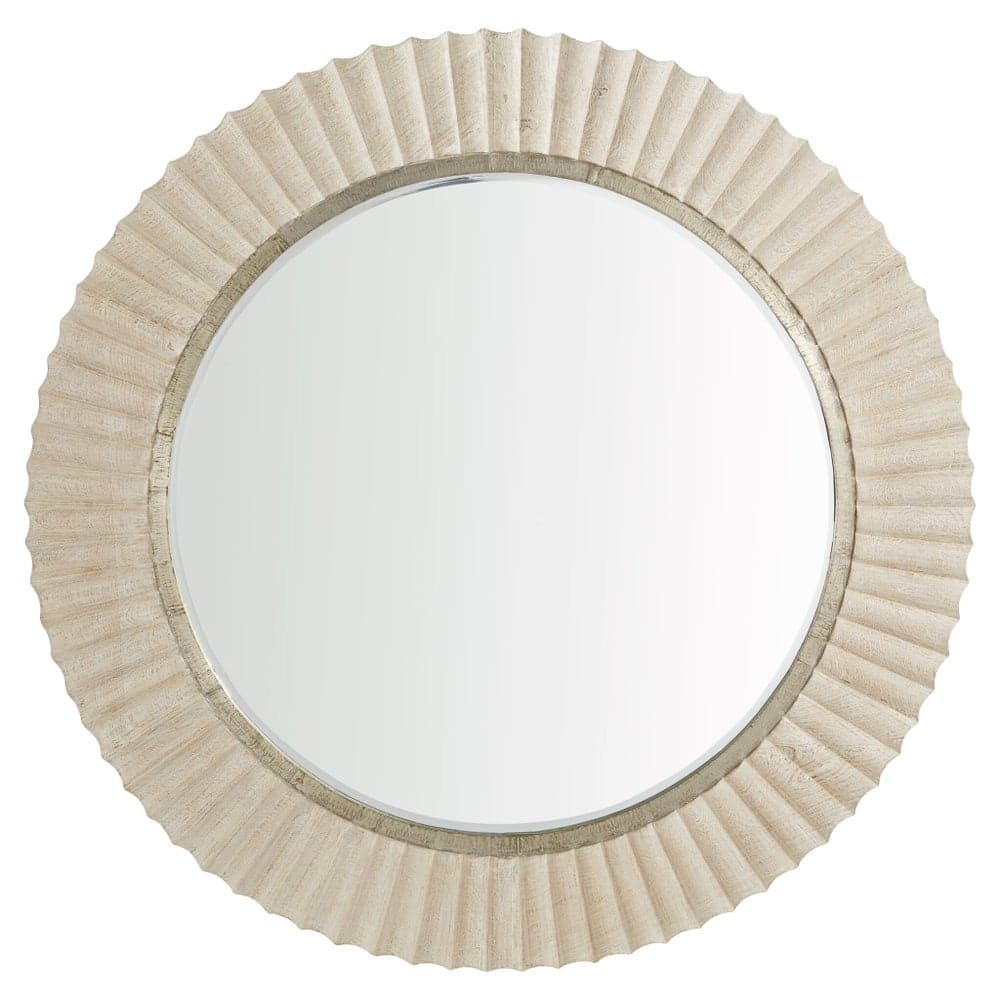 Estriada Round Mirror - White-Cyan Design-CYAN-11612-Mirrors-2-France and Son